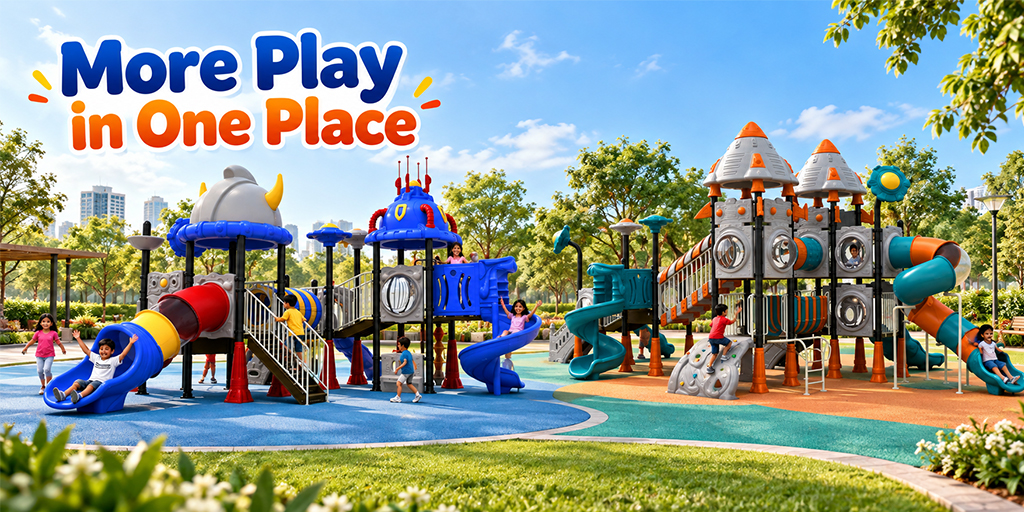 Playground Multiplay Station vs Individual Equipment | Arihant PLAY